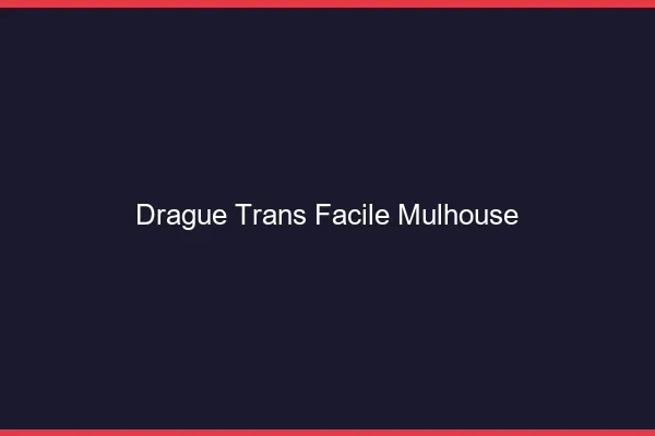 Drague Trans Facile Mulhouse