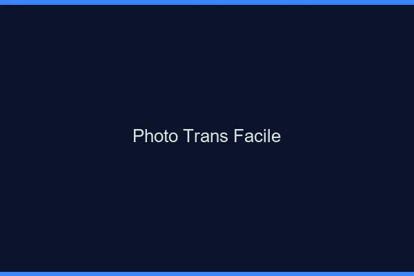 Photo trans facile