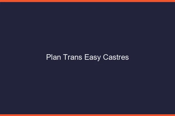 Plan Trans Easy Castres