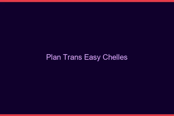 Plan Trans Easy Chelles