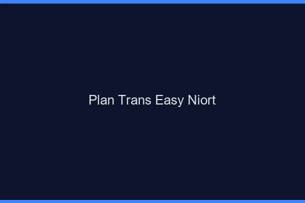 Plan Trans Easy Niort