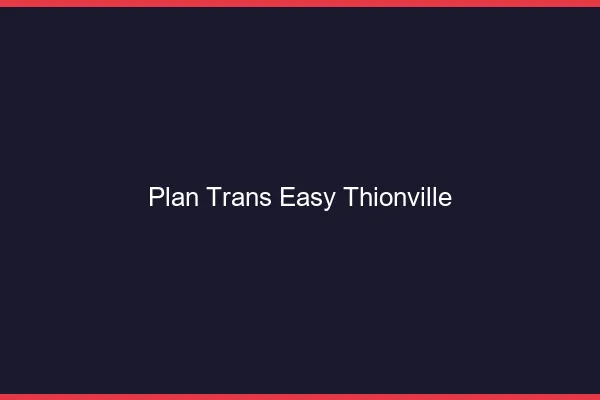 Plan Trans Easy Thionville