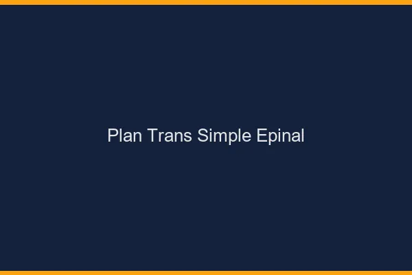 Plan Trans Simple Épinal