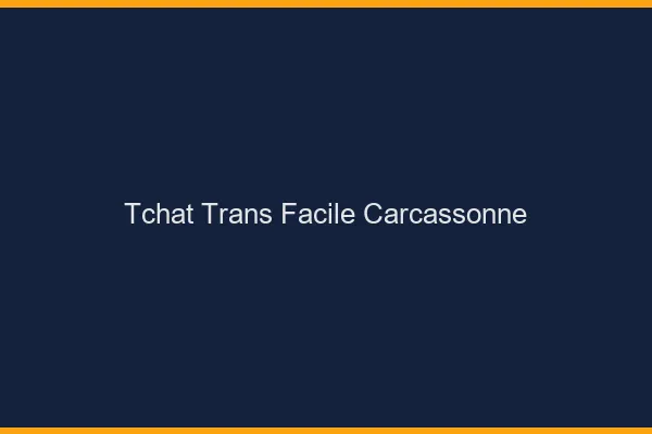 Tchat Trans Facile Carcassonne