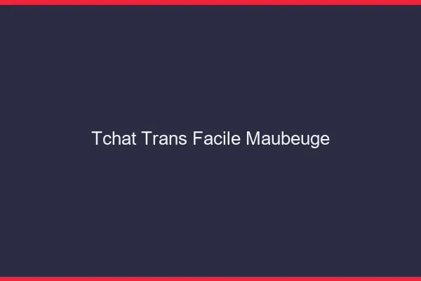Tchat Trans Facile Maubeuge