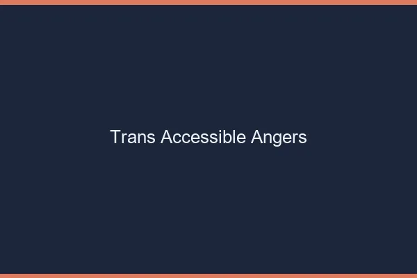 Trans Accessible Angers
