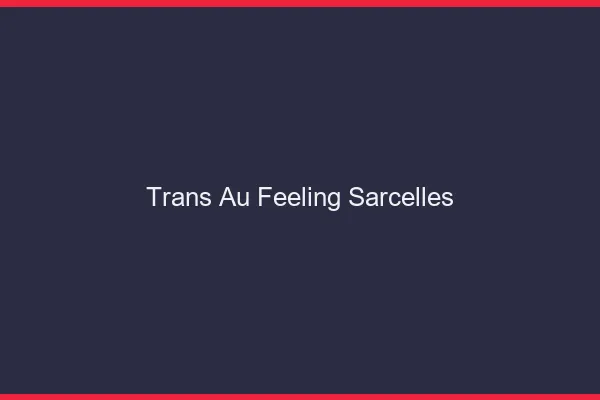 Trans au Feeling Sarcelles