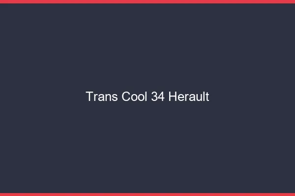 Trans Cool 34 herault