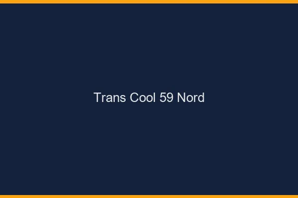 Trans Cool 59 nord