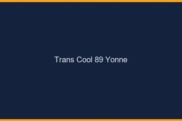 Trans Cool 89 yonne