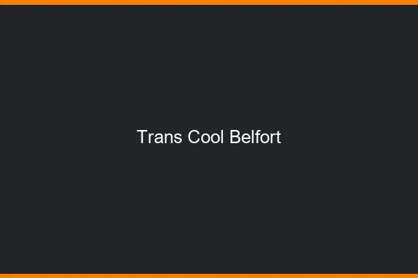 Trans Cool Belfort