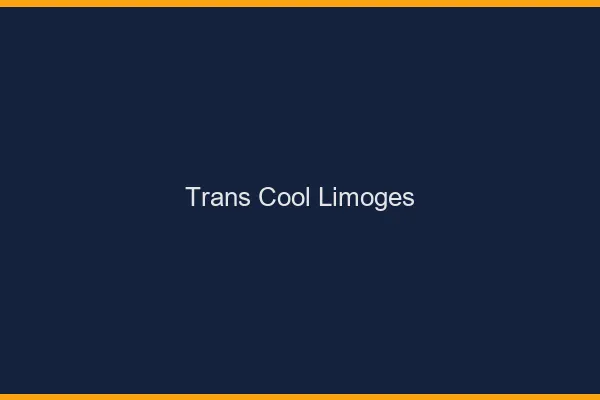Trans Cool Limoges