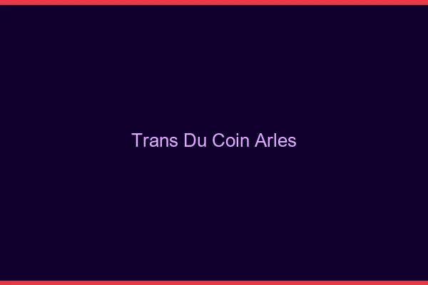 Trans du Coin Arles