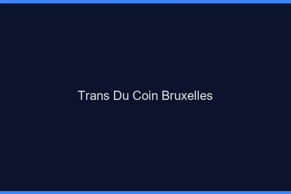 Trans du Coin Bruxelles