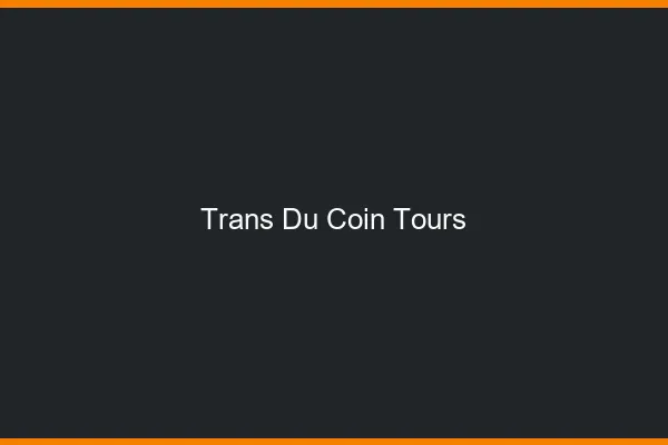 Trans du Coin Tours
