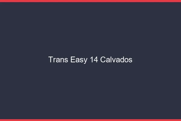 Trans Easy 14 calvados