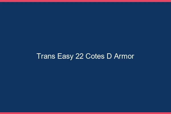 Trans Easy 22 cotes-d-armor