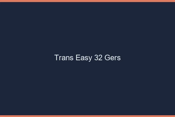Trans Easy 32 gers