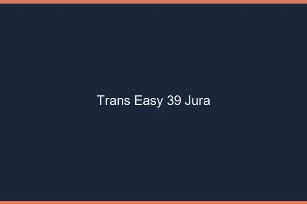 Trans Easy 39 jura