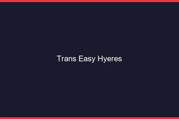 Trans Easy Hyères