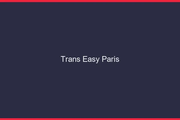 Trans Easy Paris