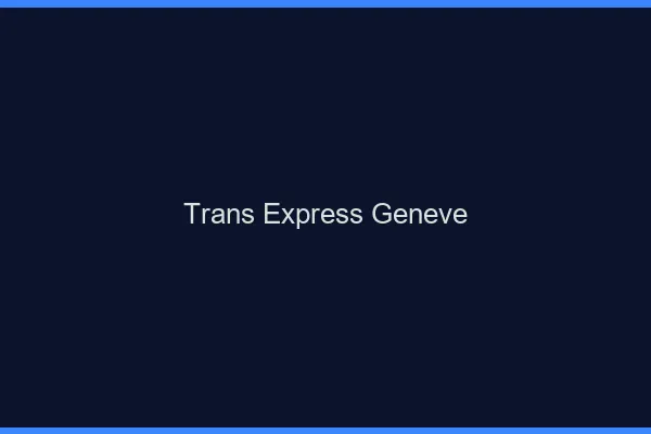 Trans Express Genève