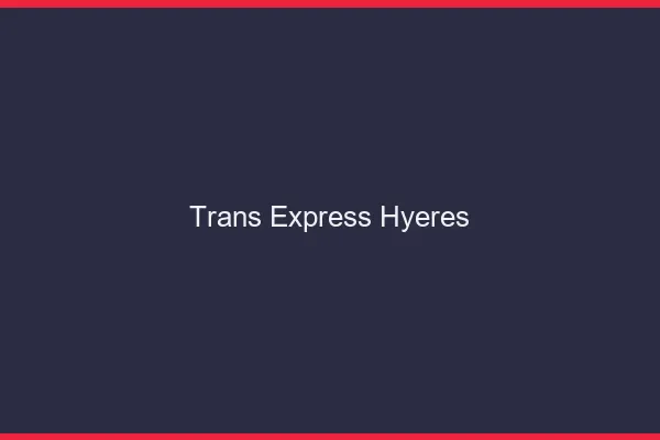 Trans Express Hyères