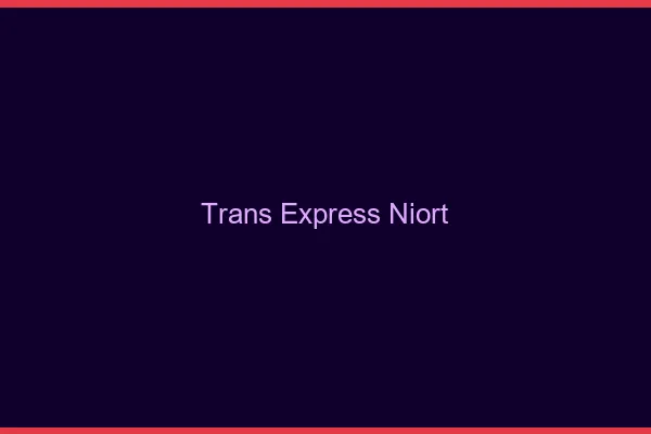 Trans Express Niort