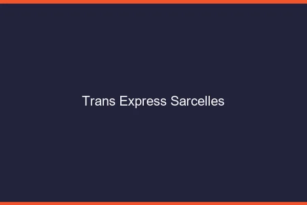 Trans Express Sarcelles