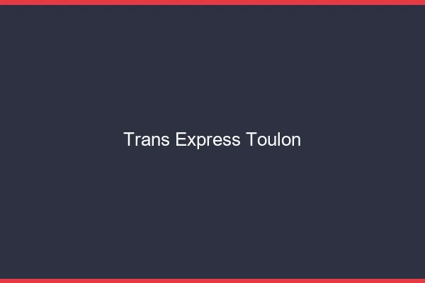 Trans Express Toulon