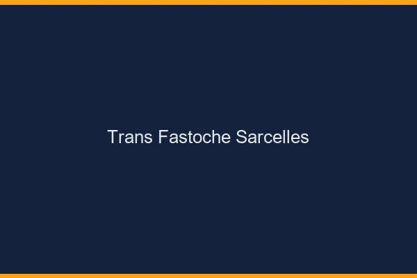 Trans Fastoche Sarcelles