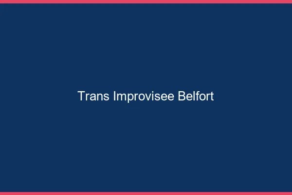 Trans Improvisée Belfort