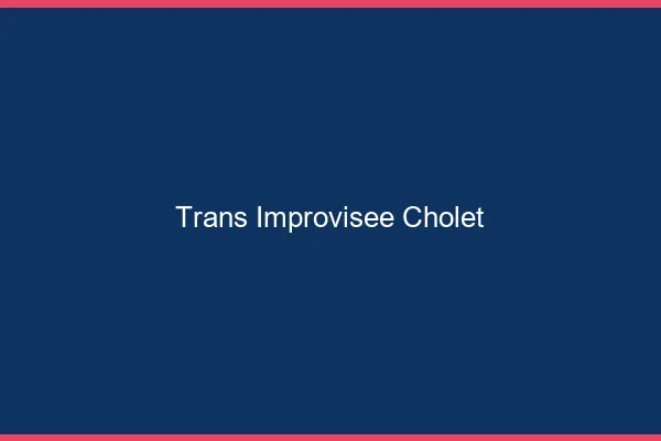 Trans Improvisée Cholet
