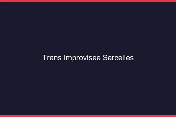 Trans Improvisée Sarcelles
