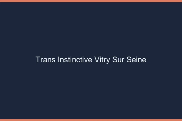 Trans Instinctive Vitry-sur-Seine