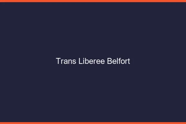 Trans Libérée Belfort