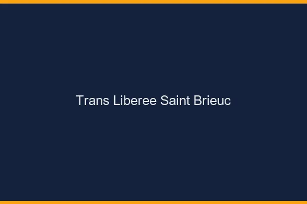 Trans Libérée Saint-Brieuc