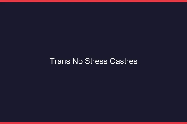 Trans No Stress Castres