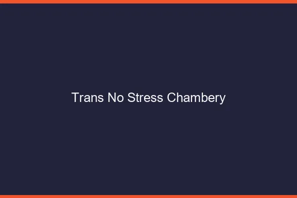 Trans No Stress Chambéry
