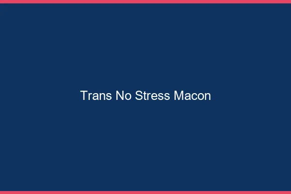 Trans No Stress Mâcon