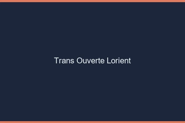 Trans Ouverte Lorient