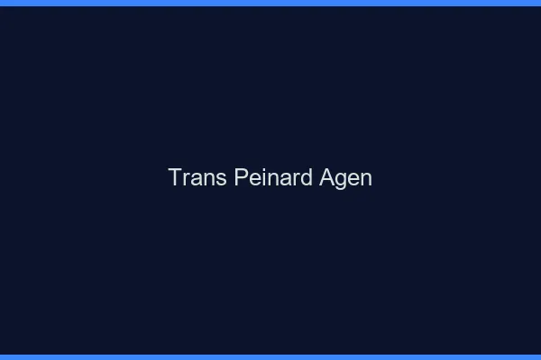 Trans Peinard Agen