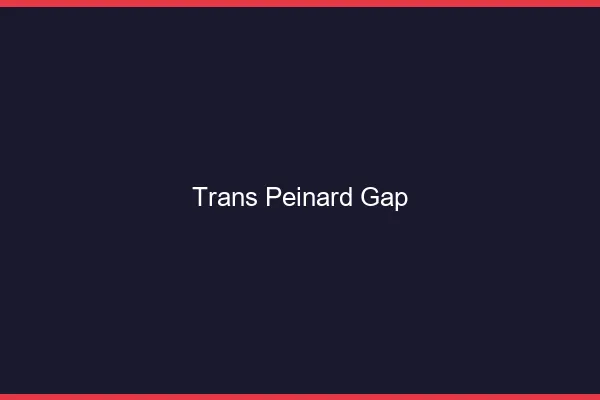 Trans Peinard Gap