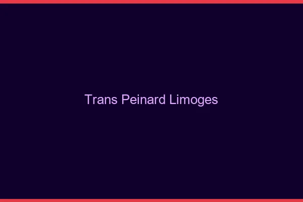 Trans Peinard Limoges