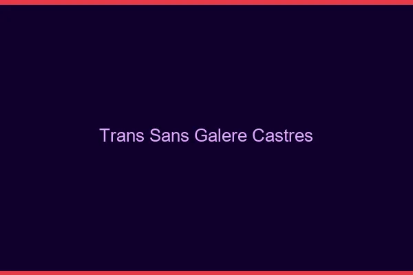Trans Sans Galère Castres
