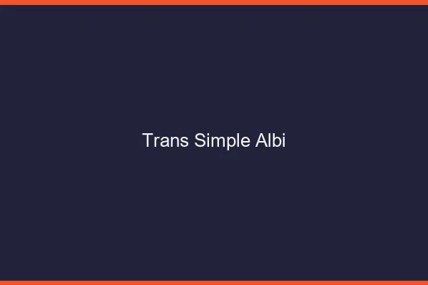 Trans Simple Albi