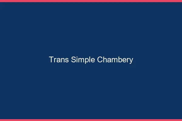 Trans Simple Chambéry