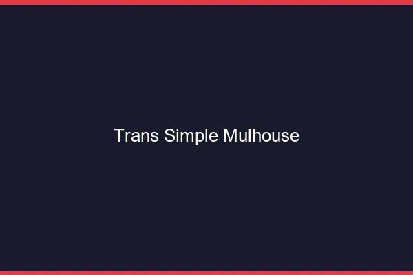 Trans Simple Mulhouse