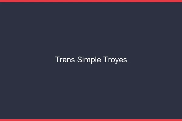 Trans Simple Troyes