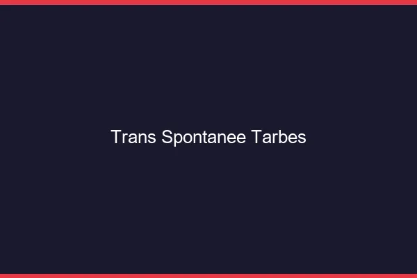 Trans Spontanée Tarbes